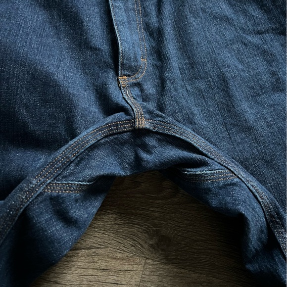 NWOT Duluth Trading Flex Ballroom Jeans Straight Leg Dark Wash Men's size 36x30 - Picture 6 of 10